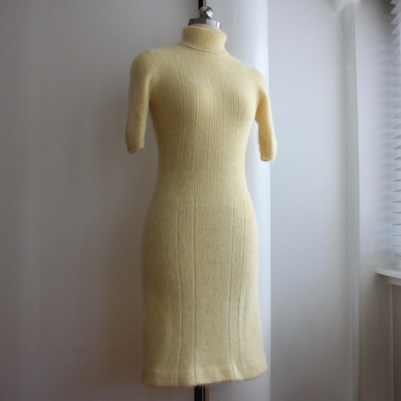 1960's Jonathan Logan Lambswool Angora Knit Dress - Picture 2 of 7